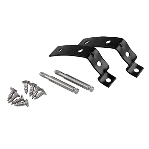 SDENSHI Handschuhfach Reparatur Kit Deckel Repair Set für Audi A4 S4 RS4 B6 B7 Bracket 8E2857131, Schwarz