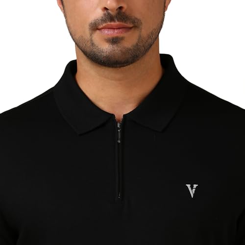 Image of Van Heusen Men's Cotton Regular Fit T-Shirt