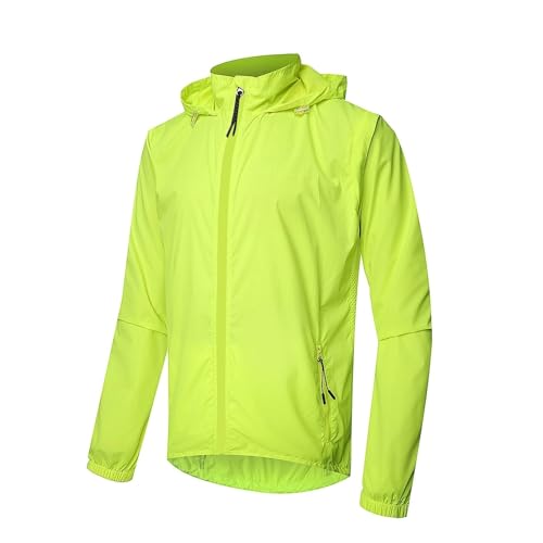 Chaqueta de ciclismo impermeable ligera con capucha miniatura 1