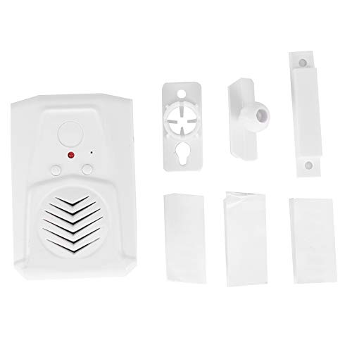 Waytronic Bienvenido Timbre de entrada Alarma Sensor de movimiento infrarrojo Inducción magnética Blanco