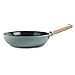 GreenPan, Mayflower - Wok antiadherente (cerámica, 28 cm, 3,6 L), color azul cielo
