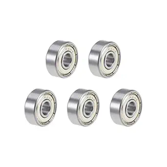 uxcell R4AZZ Deep Groove Ball Bearings 1/4