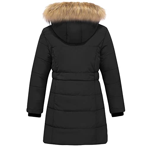 Image of FARVALUE Women's Winter Coat Thicken Puffer Coat Warm Jacket with Removable Fur Hood