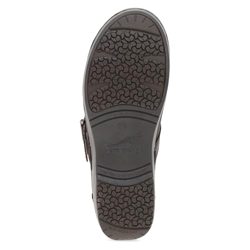 Image of Dansko XP 2.0 Mary Jane Clogs for Women - Slip-Resistant Leather Shoes with Arch Support, Removable Footbed, and Adjustable Strap - Ideal for Teachers & Service Professionals