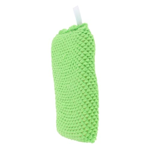 WRITWAA Tela De Esponja De Lavavajillas Natural Limpieza Fregar Esponjas De Cocina Limpiador para Platos Cepillos para Lavar Platos Almohadilla Esponja para Cocina Green