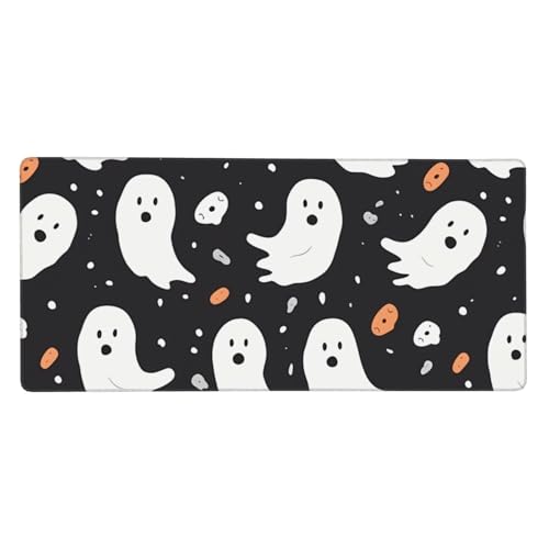 Tapis de bureau XXL fantôme mignon pour décorer votre setup
