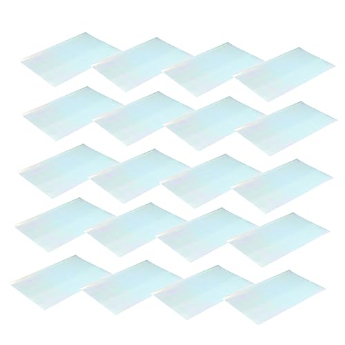 WOFASHPURET 20Sheets Flower Wrapping Film Thick DIY Bouquet Packing Material with Rainbow Gradient Design for Floral Arrangements present Wrapping and Creative Crafts