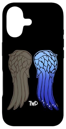 Coque iPhone 17 Daryl Dixon The Walking Dead avec les nouvelles ailes d'ange