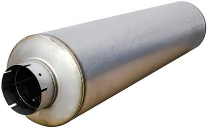 Donaldson M100465 Muffler Round Style 1, 1 Pack