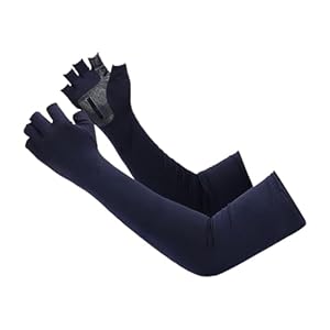 Generisch Kühlarmwärmer Dunkelblau Herrenmodell