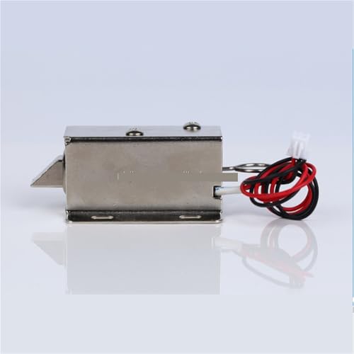 Serrure push pull 12V DC mini solénoïde open frame pour placard électrique - 3