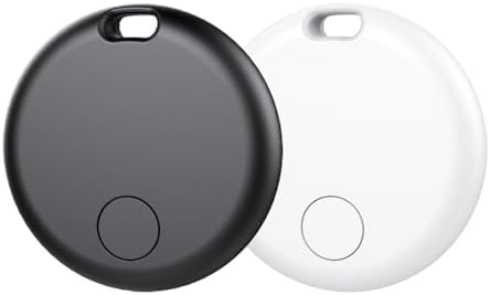 Android Smart Tag, Traceur GPS Lot de 2, Localisateur D’Objets Bl...