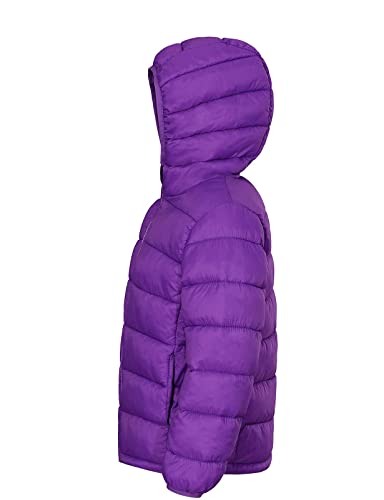 Hooded Puffer Jackets for Boys and Girls – Lightweight and Packable – Autumn and Winter Coat, Warm and Comfy3