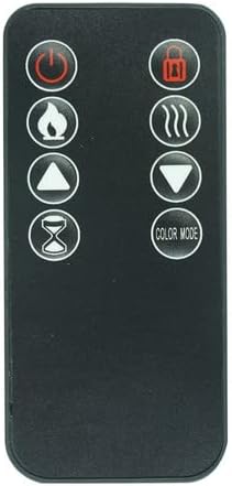 Control remoto de repuesto adecuado para calentador de chimenea eléctrico Homedex HDX-14001 3D