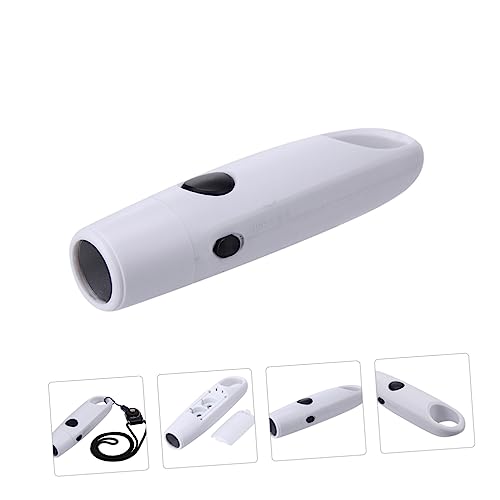 Silbato de supervivencia de plástico portátil blanco miniatura 4