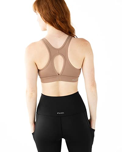 Handful The FaV Bra, Medium Support Sports Bra, Pockets, Removable Pads, Deep Plunge Neck Line3