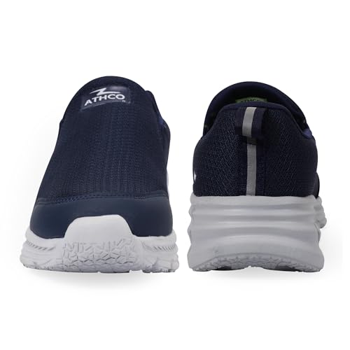 حذاء جري اوكسي فلو للرجال من اثكو، لون كحلي، مقاس 42 EU (ATHST-55)