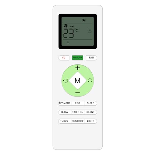ZIEVA Compatible with Lloyd AC Remote for 1, 1.5, 2 ton Split/Win...
