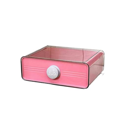 XAGMODSHN Caja Organizadora De Lencería Visible Múltiples Compartimentos Construcción Robusta Para Sujetadores Bragas Guardarropa Cajón Apilable Para Ropa Interior
