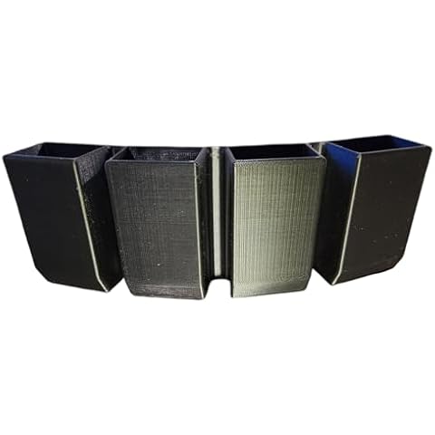 Magazine Pouch for Smith & Wesson M&P 9 and M&P 40, Quad, 4 in a Row, Magazines (Double Stack). Does Not Fit Shield. Adjustable Belt Loops fit: 1.5 inch, 1.75 inch, and 2 inch Belts Cover