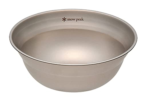 Snow PeakStainless Steel Tableware Bowl M Silver TW-030K