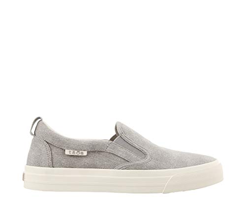 Image of Taos Rubber Soul Slip-On Women's Sneaker - Fresh and Clean Canvas Design with Effortless Style, Removable Footbed and Arch Support - Elevated Comfort for All-Day Fashion