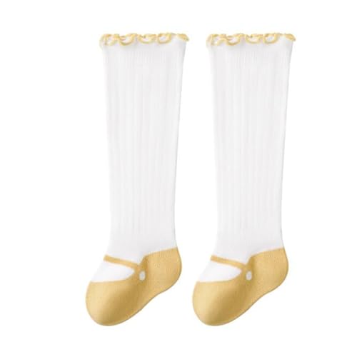 Halilo Girls Knee High Socks 5 Pairs Baby Infant Toddler Kids Socks4