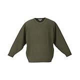 [タイムリーワーニング] 大きいサイズ ミニケーブルクルーネックセーター