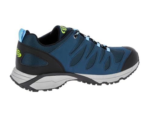 Brütting Damen Expedition Walkingschuhe, Marine Blau Lemon, 43 EU