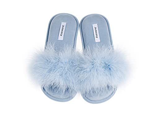 Extreme Plush Lady’s Sexy Slip-on Comfortable Slippers Women’s Fluffy Indoor Open-toe Scuff3