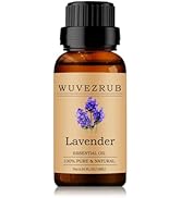 Wuvezrub Lavender Essential Oils 10ML, Organic 100% Pure and Natural Lavender Essential Oil for A...