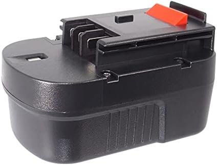 バッテリー ブラック&amp;デッカーHP148F2K、HP148F2R、HP148F3B、HP148F3K、HP14K、HP14K