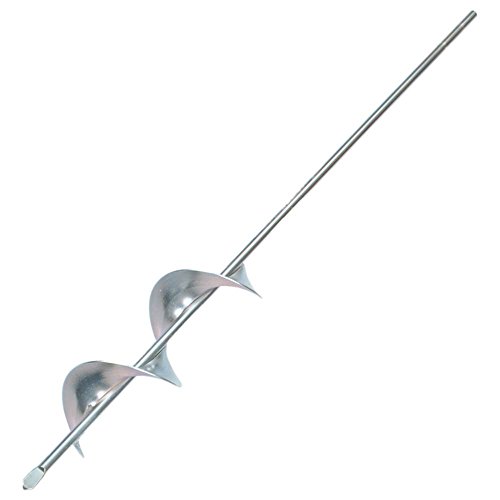 A.M. Leonard Bulb Planter, Drill Up to 8 Inches Deep, Fits 3/8-inch and 1/2-inch Drills