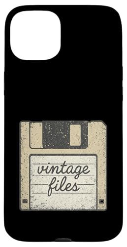 古い、レトロ、ヴィンテージ、アンティーク調、フロッピーディスク。 スマホケース iPhone 15 Plus 用