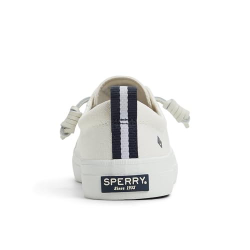 Sperry Women's Crest Vibe Sneaker, White, 53