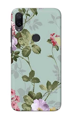 Image of Printed Hard Back Cover Case for Mi Play Back Cover (Floral Painting) -1302