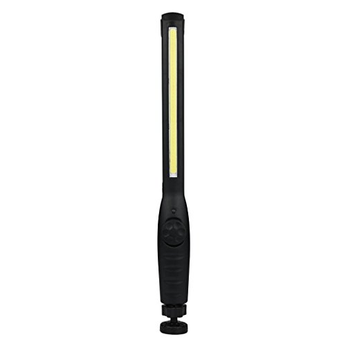 Linterna de Trabajo LED Recargable de 410 Lúmenes, LILICAT® Lámpara de inspección LED COB LED Mini Luz de Trabajo para Emergencia, Taller, Automóviles (Negro)