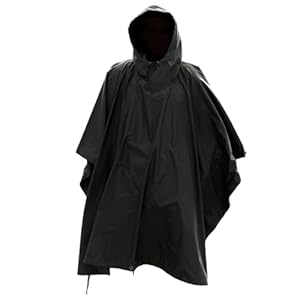 Mil-Tec US Style Waterproof Poncho Ripstop Hooded