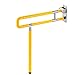 Produktbild Huoo Griffstangen Folding Badezimmer Geländer Alte Leute Anti-Rutsch-Griff Barrierefreie Sichere Haltegriffe (Color : Yellow, Size : 600mm)