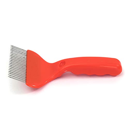 BEEComb Imker ENTDECKELUNGSGABEL Edelstahl, Kunststoff, 19 cm | praktische Imkergabel, Honigschaber, Bienenschaufel Cover