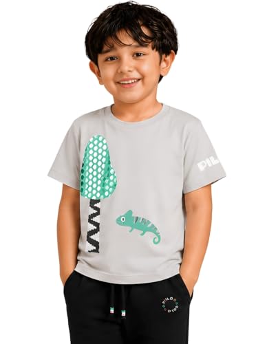 Image of Pilolo Kids Soft Cotton Lycra Pocket T-Shirt for Boy's