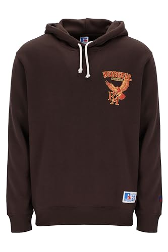 Sweatshirt Russell Athletic Barry, pull over hoodie homme coton manches longues