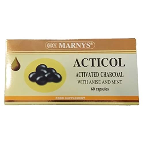 Marnys Acticol Activated Charcoal Capsules (60s)