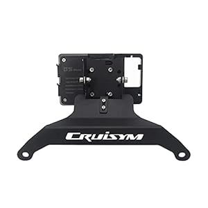 CSMDELAY Motorfiets Navigatie Bracket GPS-kit voor Sym Cruisym300 Joymax Z 300 Cruisym 300i 2017-2019 hncsm (Color : AB)