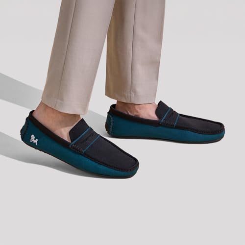 Image of Neeman's ReLive Knit Colorblock Loafer for Men | Breathable Knit Upper Comfortable, Lightweight & Flexible Sole