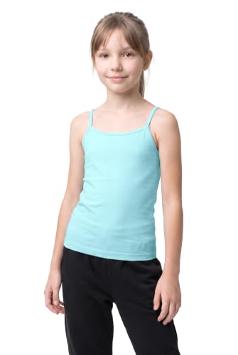 Image of Kurve Girl's Sleeveless Tank Top - Stretch Undershirts Cami Camisole, UV Protective Fabric, Rated UPF 50+ (Made in USA)