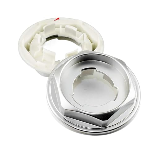 Enjoliveur de roue 101 mm argenté pour sublimer votre jante auto