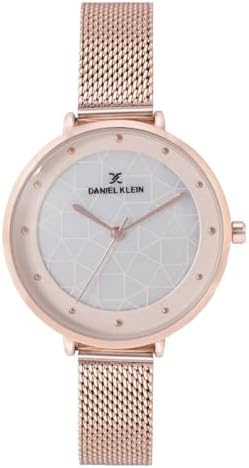 Daniel Klein Premium Women Rose Gold Dial Analogue Watch