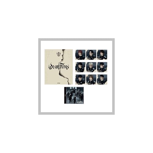 Image of (Full Set : Standard+9Solo+Limited) &TEAM We on Fire 3rd EP Album with Tracking