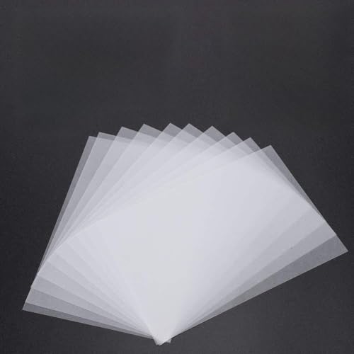 GLOGLOW 20 Hojas de Película Retráctil, Película Termocontraíble para Manualidades de Papel, 8,2 X 5,7 Pulgadas para Llaveros, Joyería, Juguetes, Proyectos de Arte para Niños y Principiantes 20